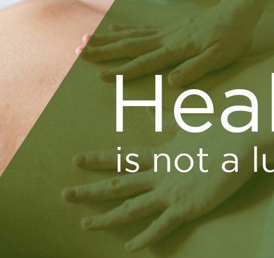Massage Therapy is not just luxury!